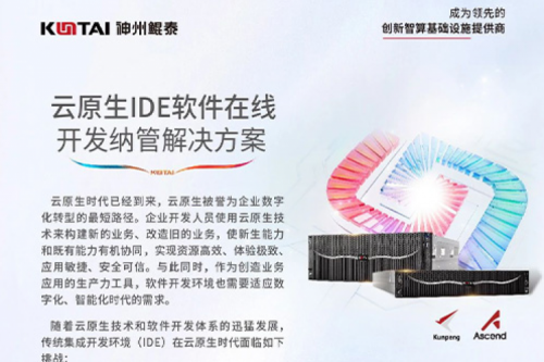 智算方案丨PT电子云原生IDE软件在线开发纳管解决方案